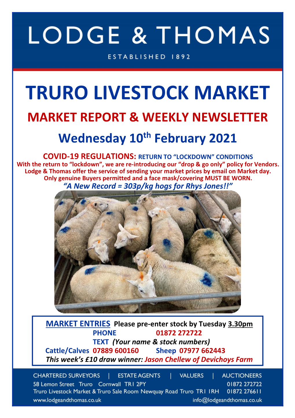 Truro Livestock Market