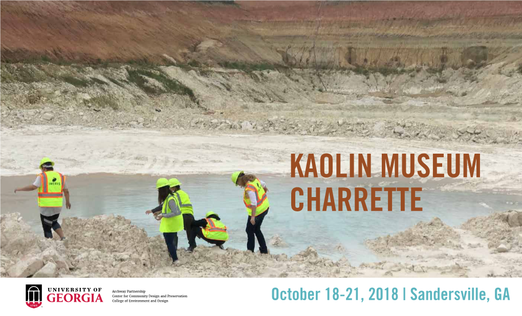 Kaolin Museum Charrette