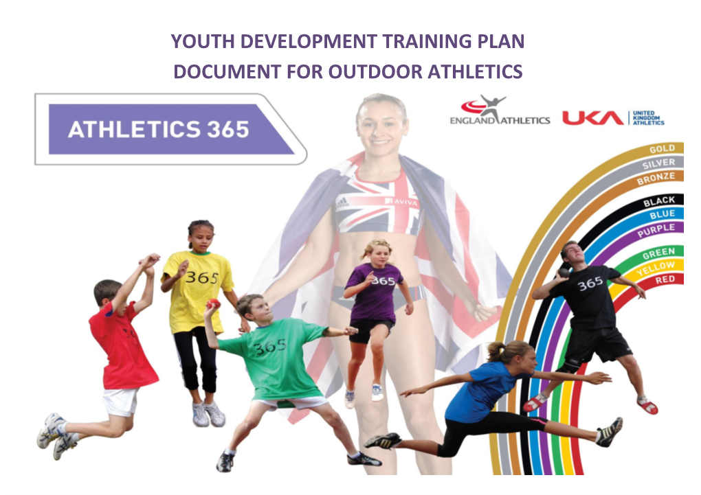 Athletics 365 Youth Development Training Plan for Outdoor