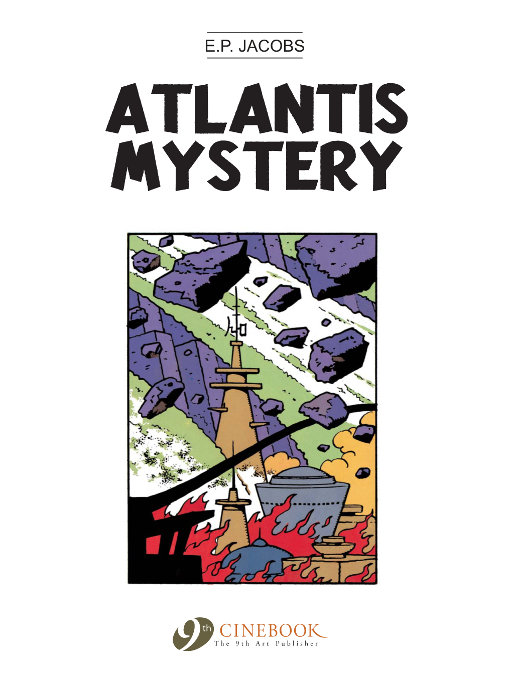 E.P. JACOBS Atlantis Mystery Original Title: L’Énigme De L’Atlantide