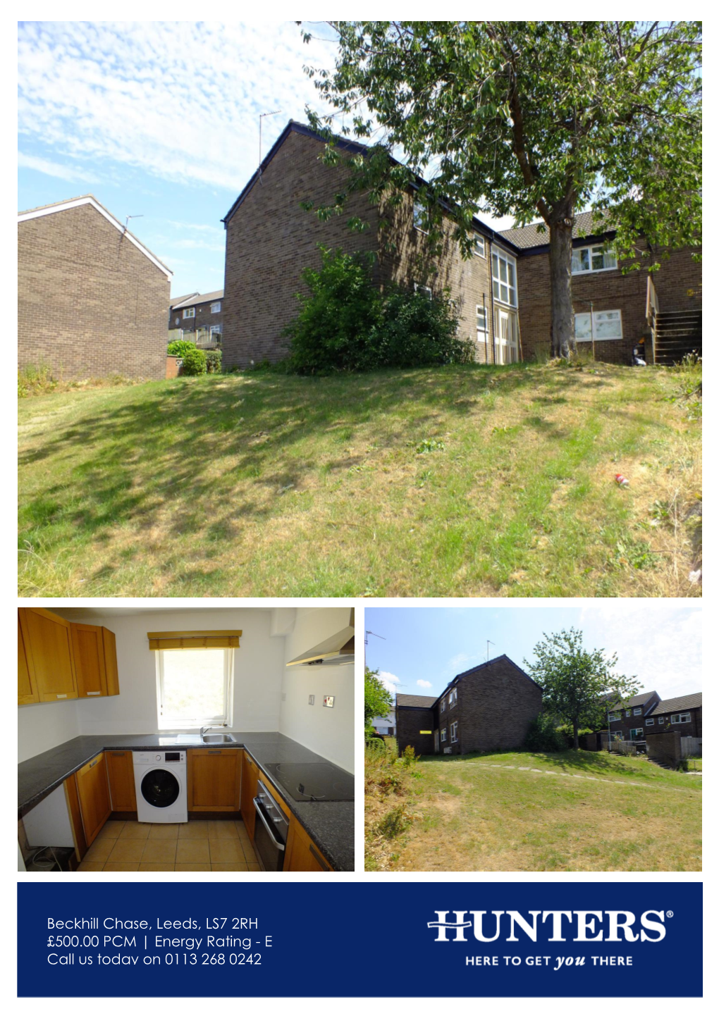 Beckhill Chase, Leeds, LS7 2RH £500.00 PCM | Energy Rating - E Call Us Today on 0113 268 0242