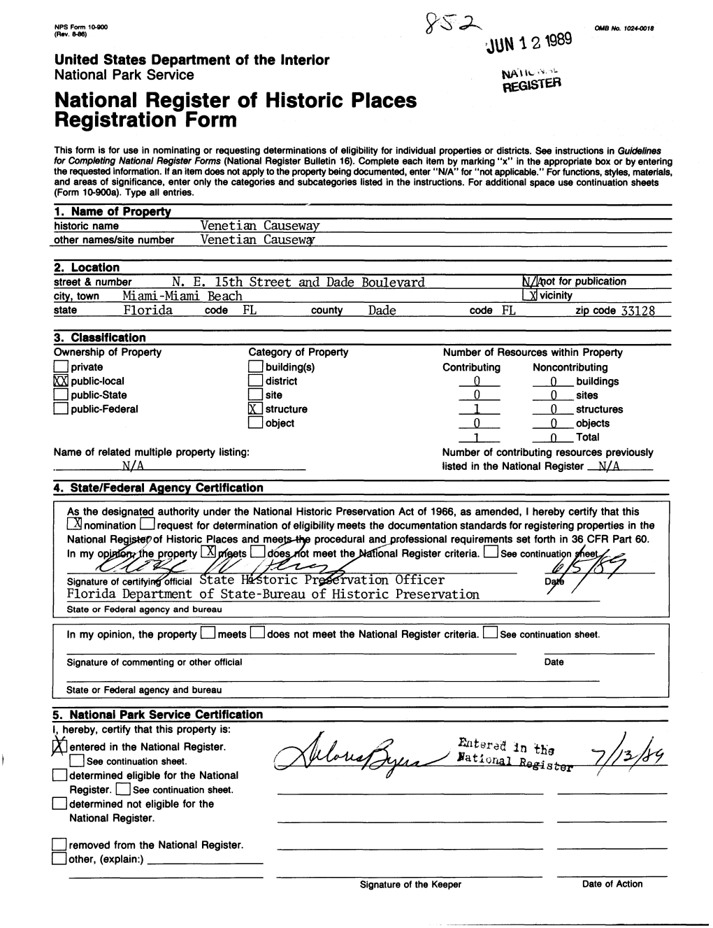 National Register of Historic Places Registration Form