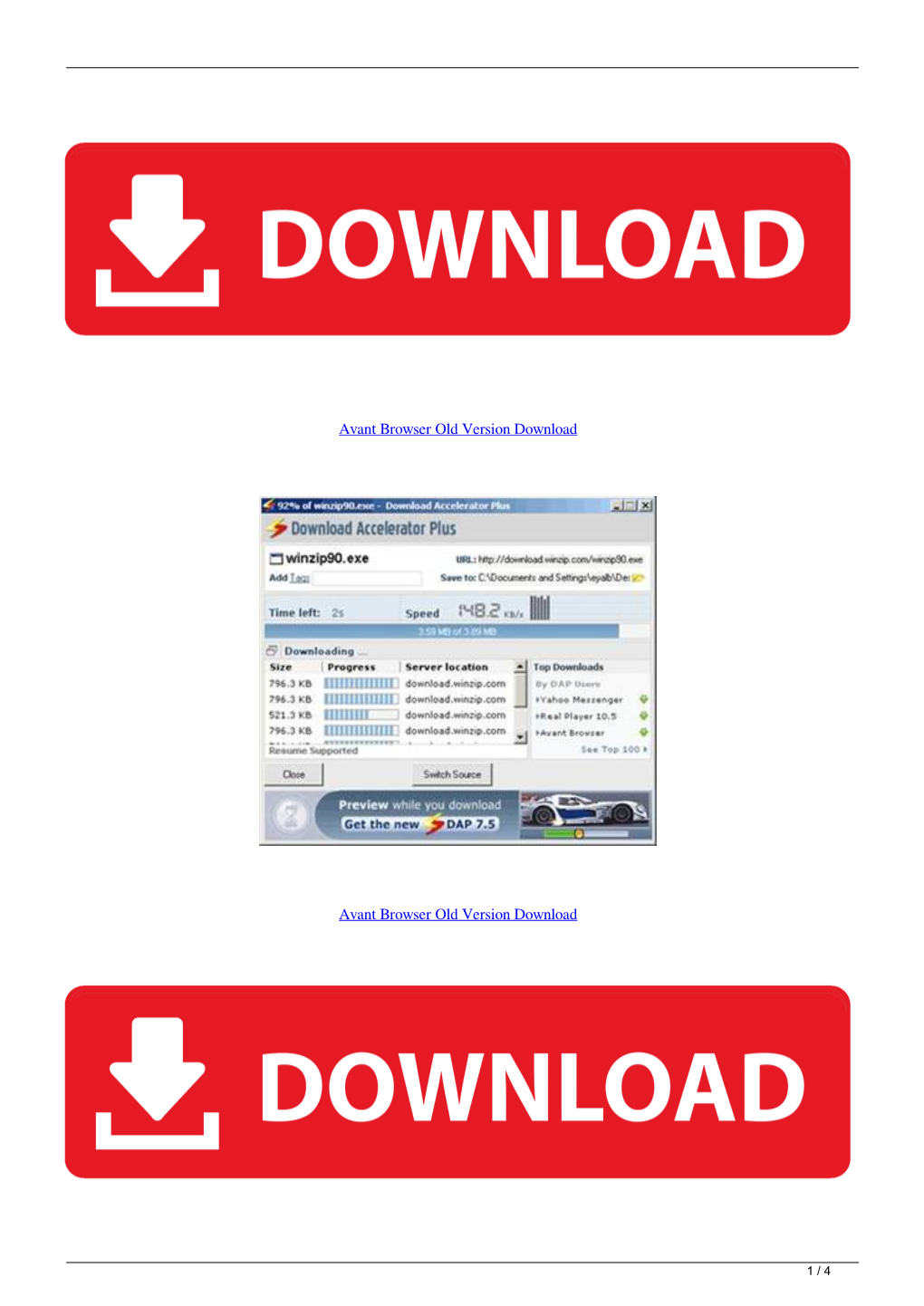 Avant Browser Old Version Download