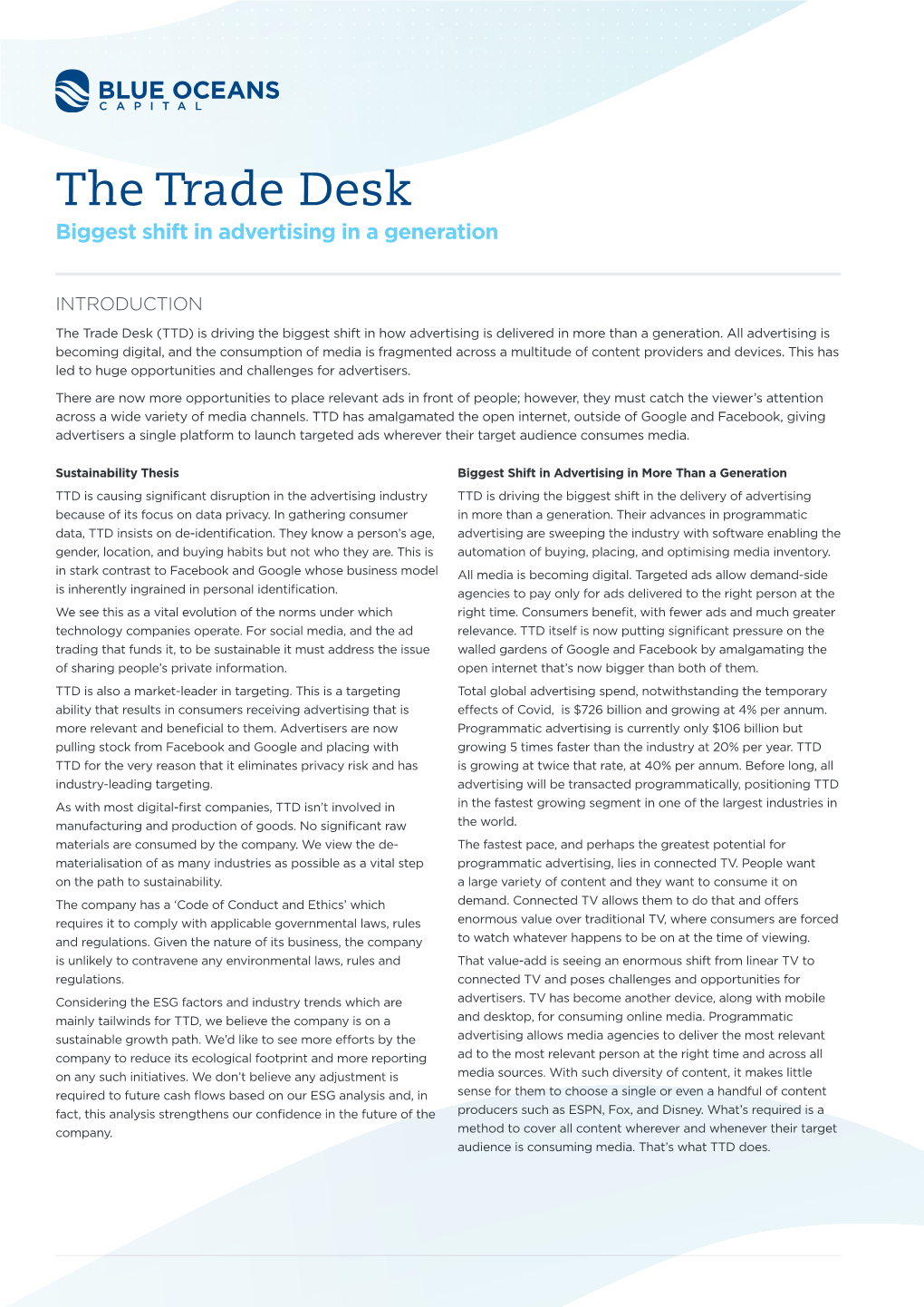 The Trade Desk