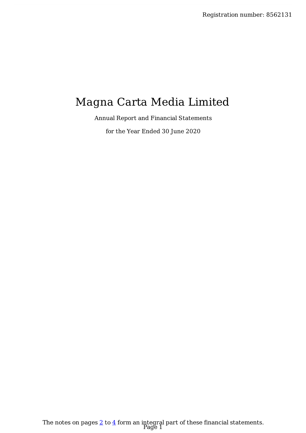 Magna Carta Media Limited