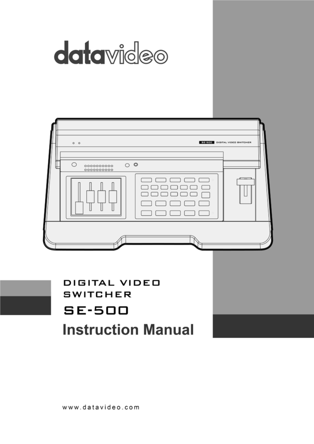 SE-500 Instruction Manual