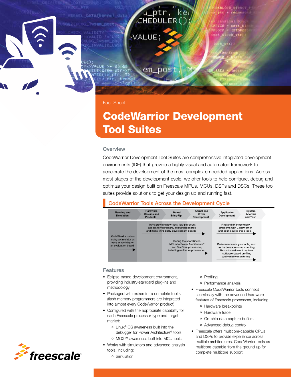 Codewarrior Development Tool Suites