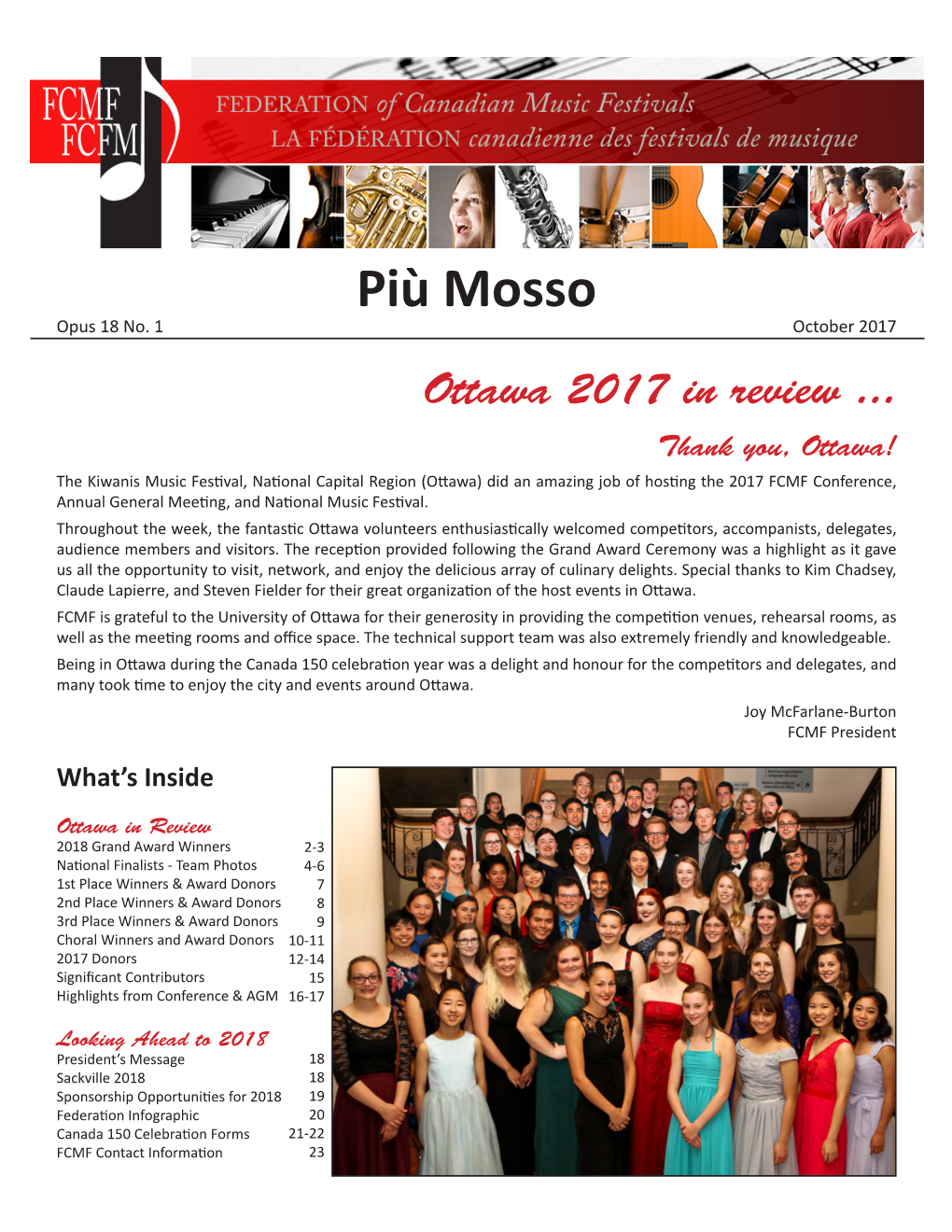 Più Mosso Opus 18 No