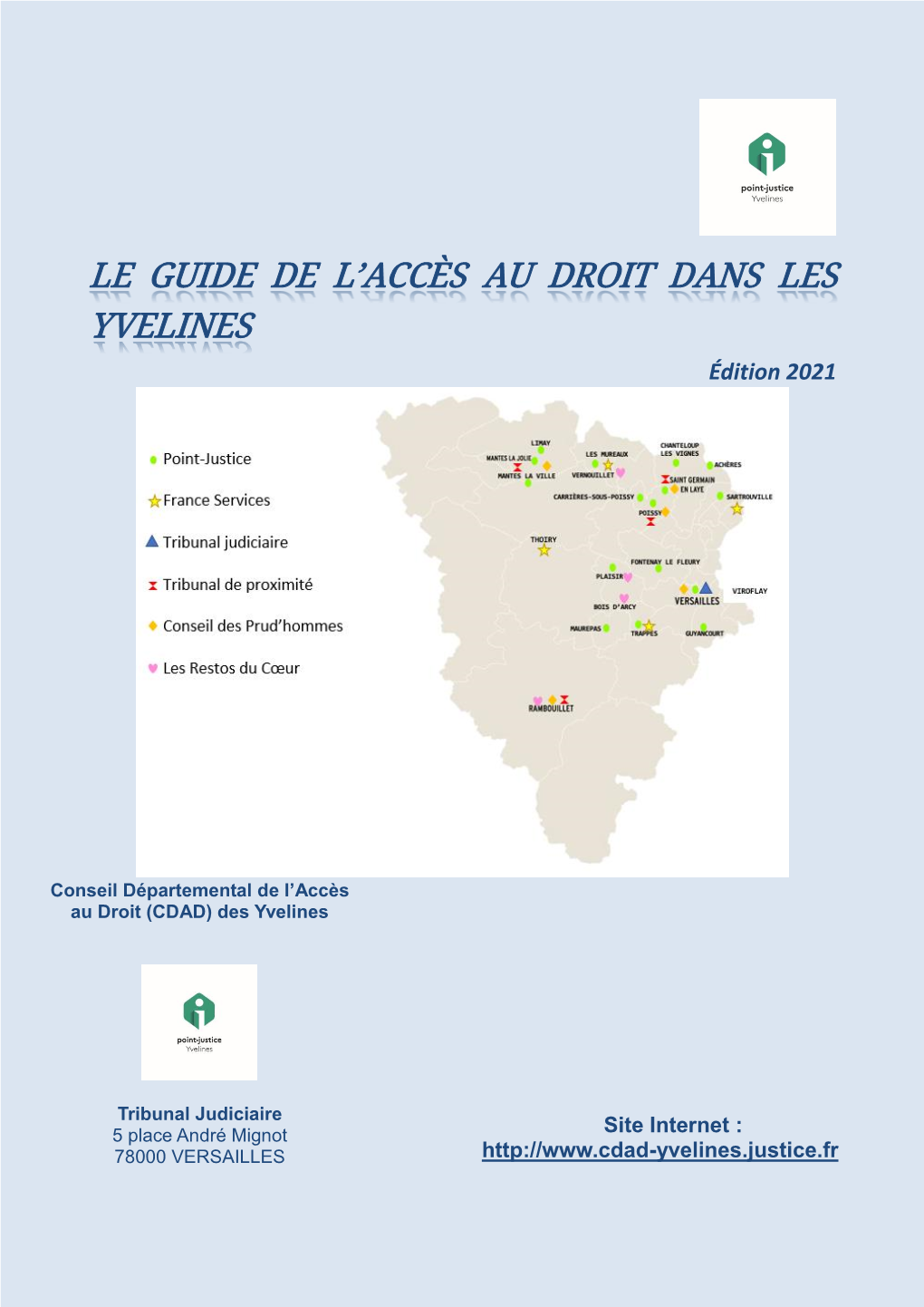 Le Guide De L'accès Au Droit Dans Les Yvelines