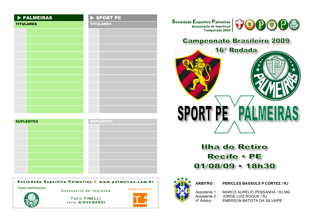Palmeiras Sport Pe