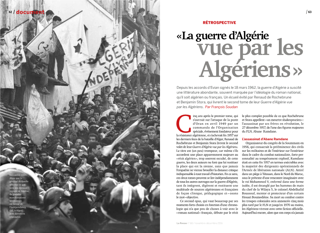 « La Guerre D'algérie