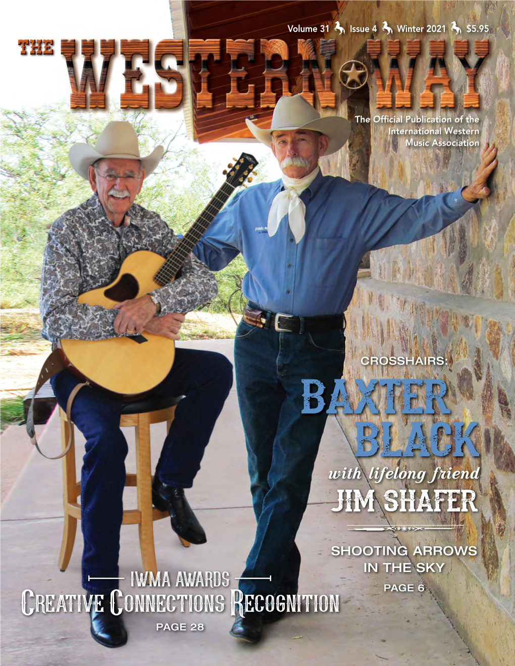 BAXTER BLACK with Lifelong Friend JIM SHAFER