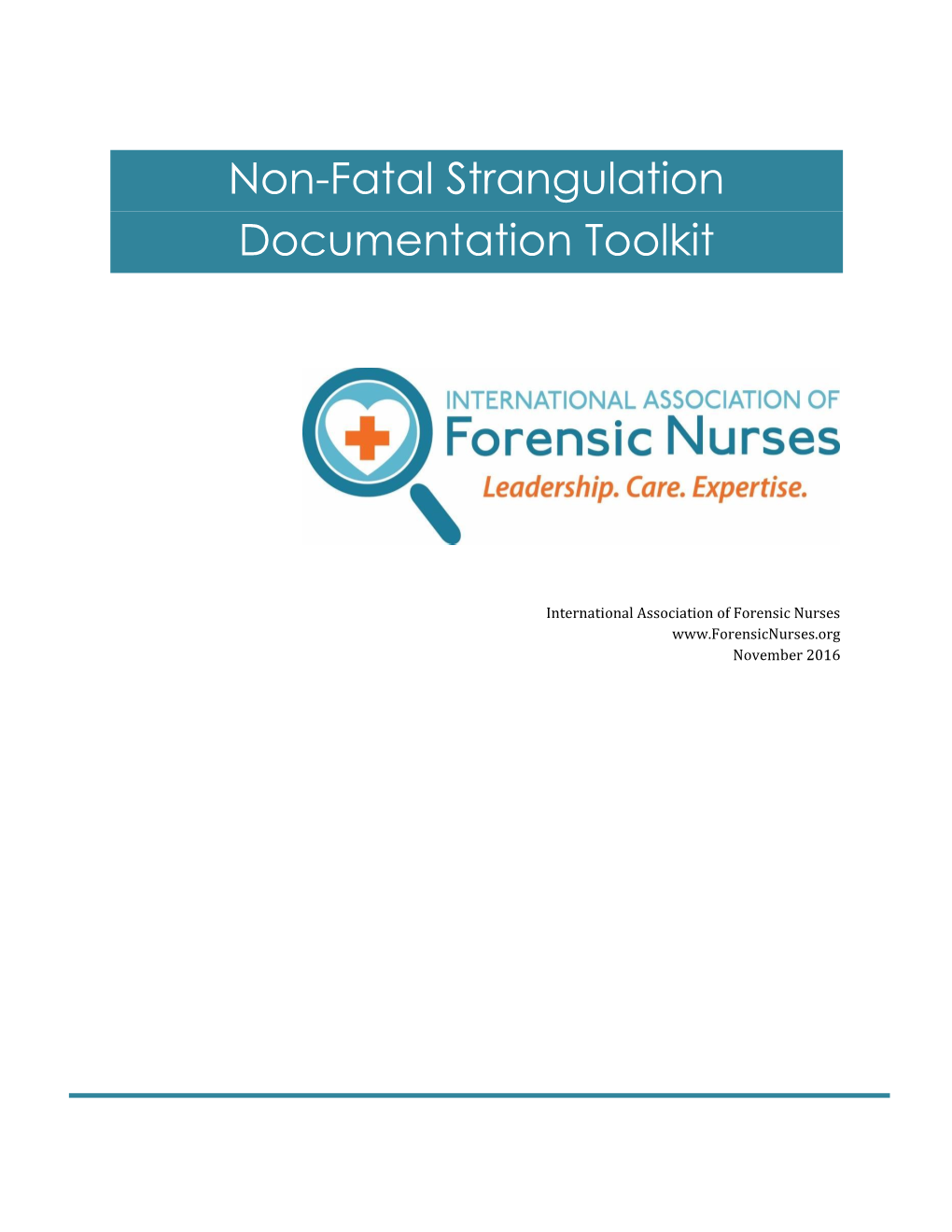 Non-Fatal Strangulation Documentation Toolkit