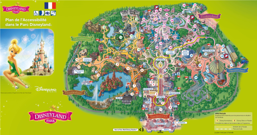 Plan Disneyland Park