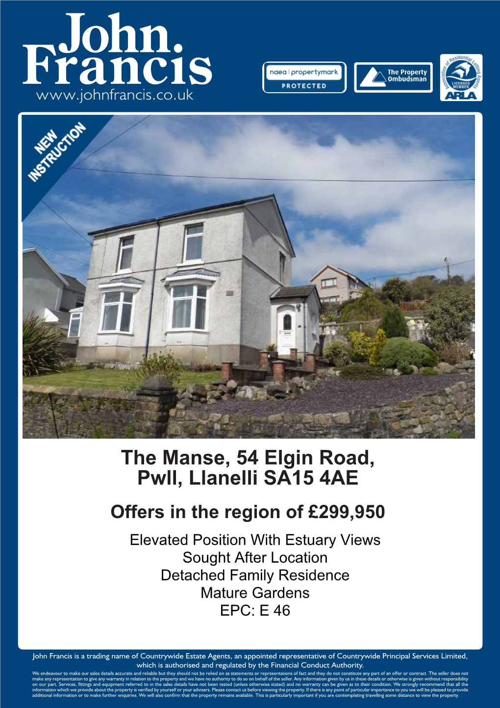 The Manse, 54 Elgin Road, Pwll, Llanelli SA15