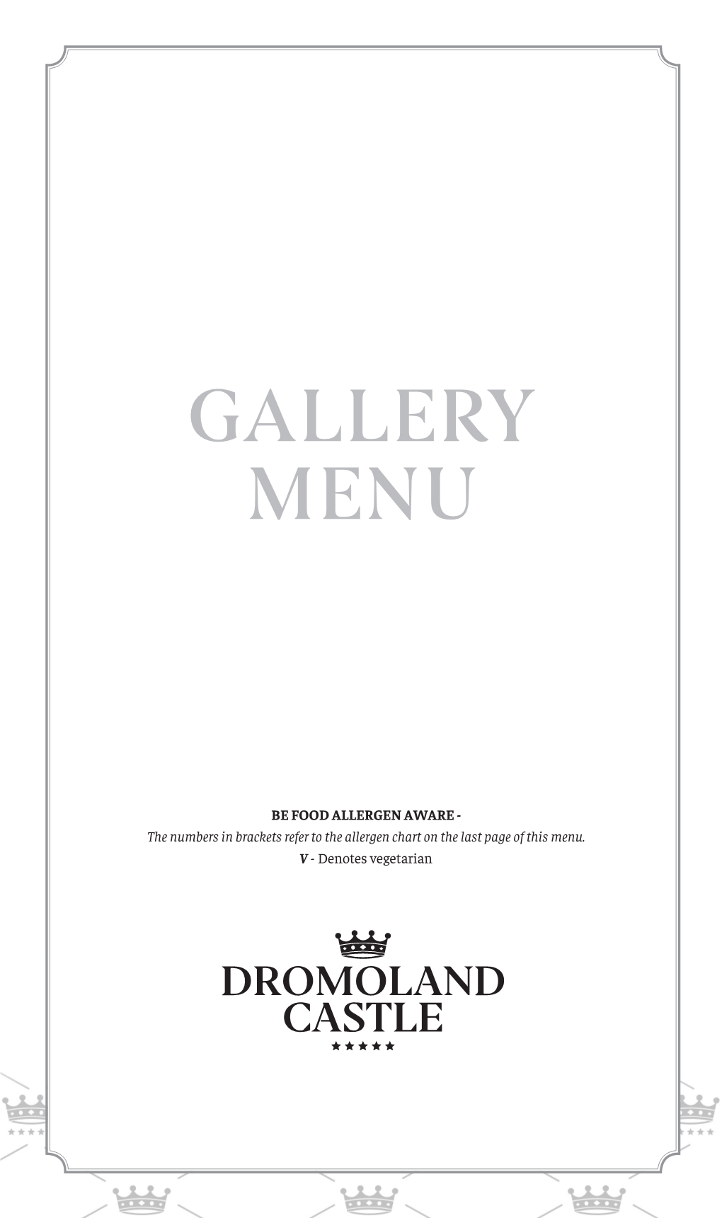 Gallery Menu