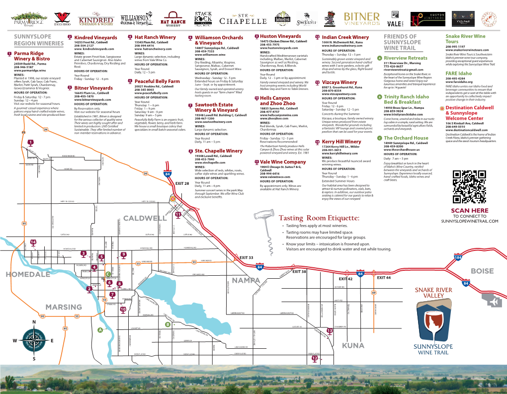 Sunnyslope Wine Trail Brochure