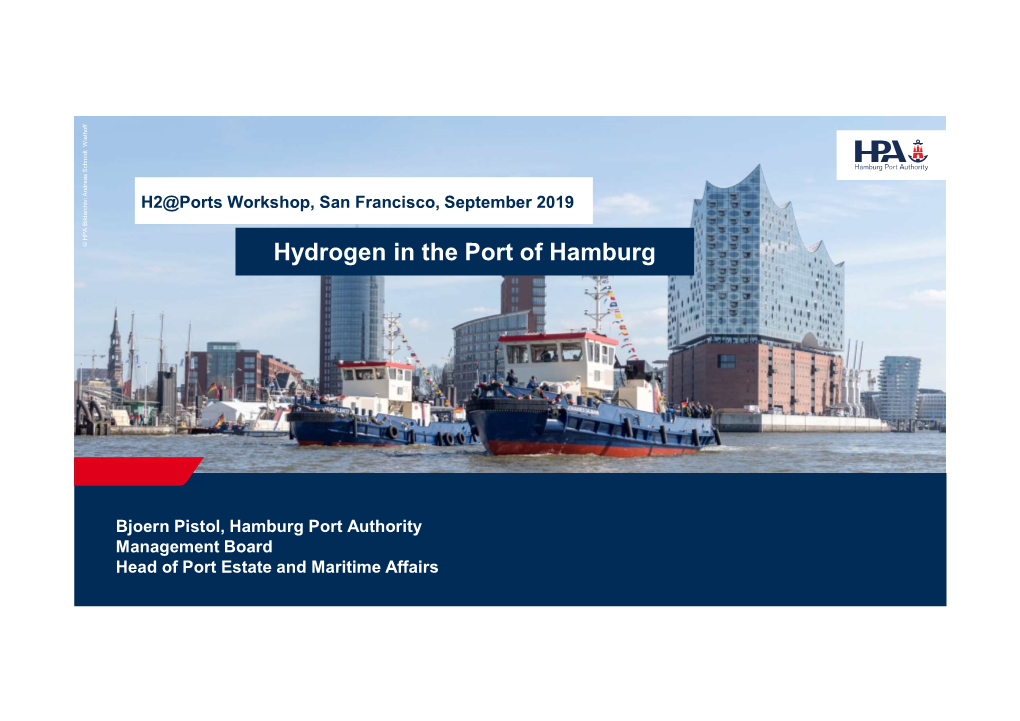 Hydrogen in the Port of Hamburg