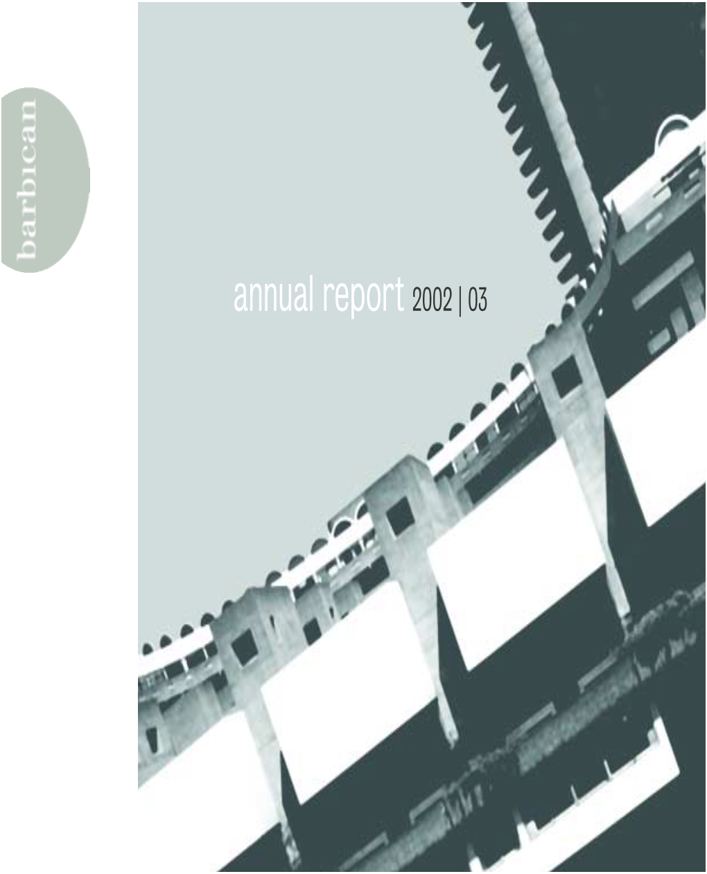 Annual Report 2002 | 03 Annual Report Cover TP 13/10/03 3:02 Pm Page 3