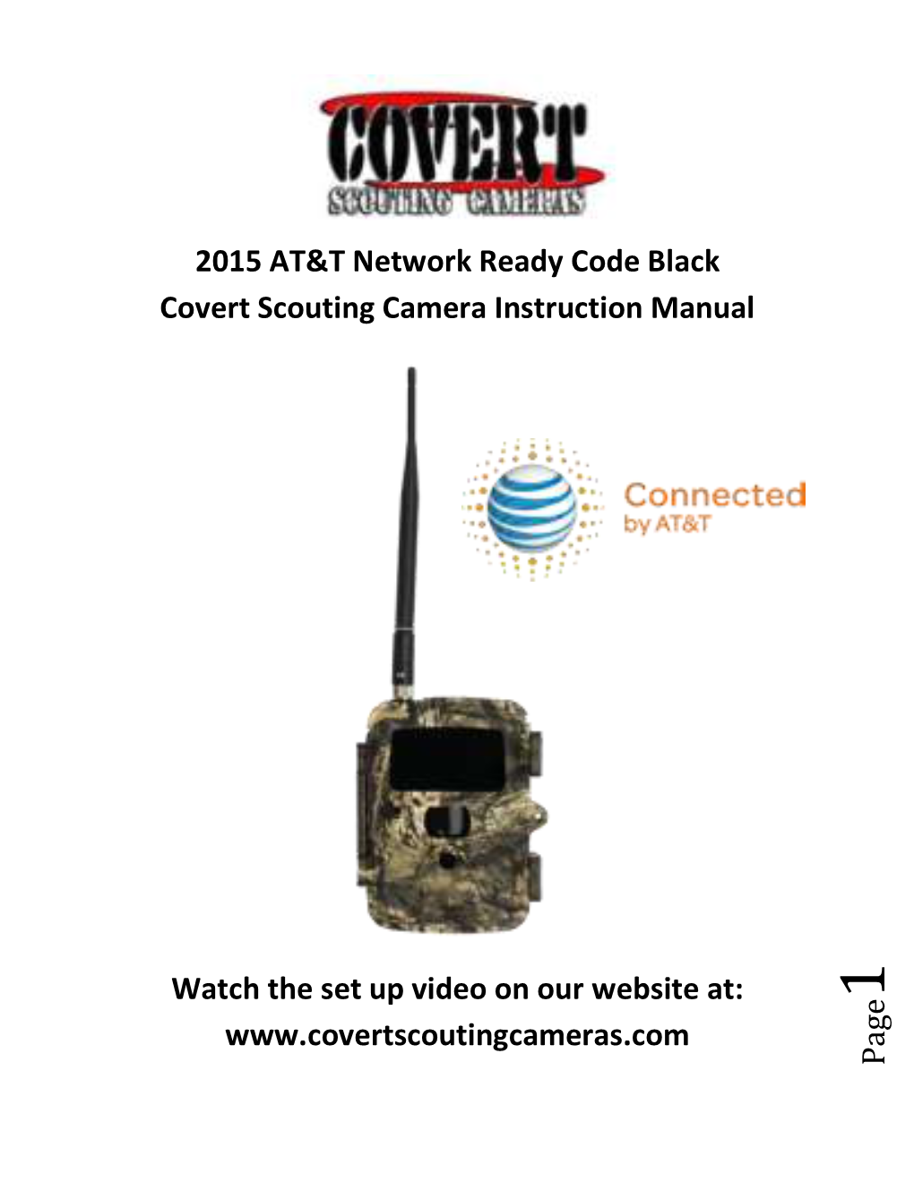 Page 2015 AT&T Network Ready Code Black Covert Scouting