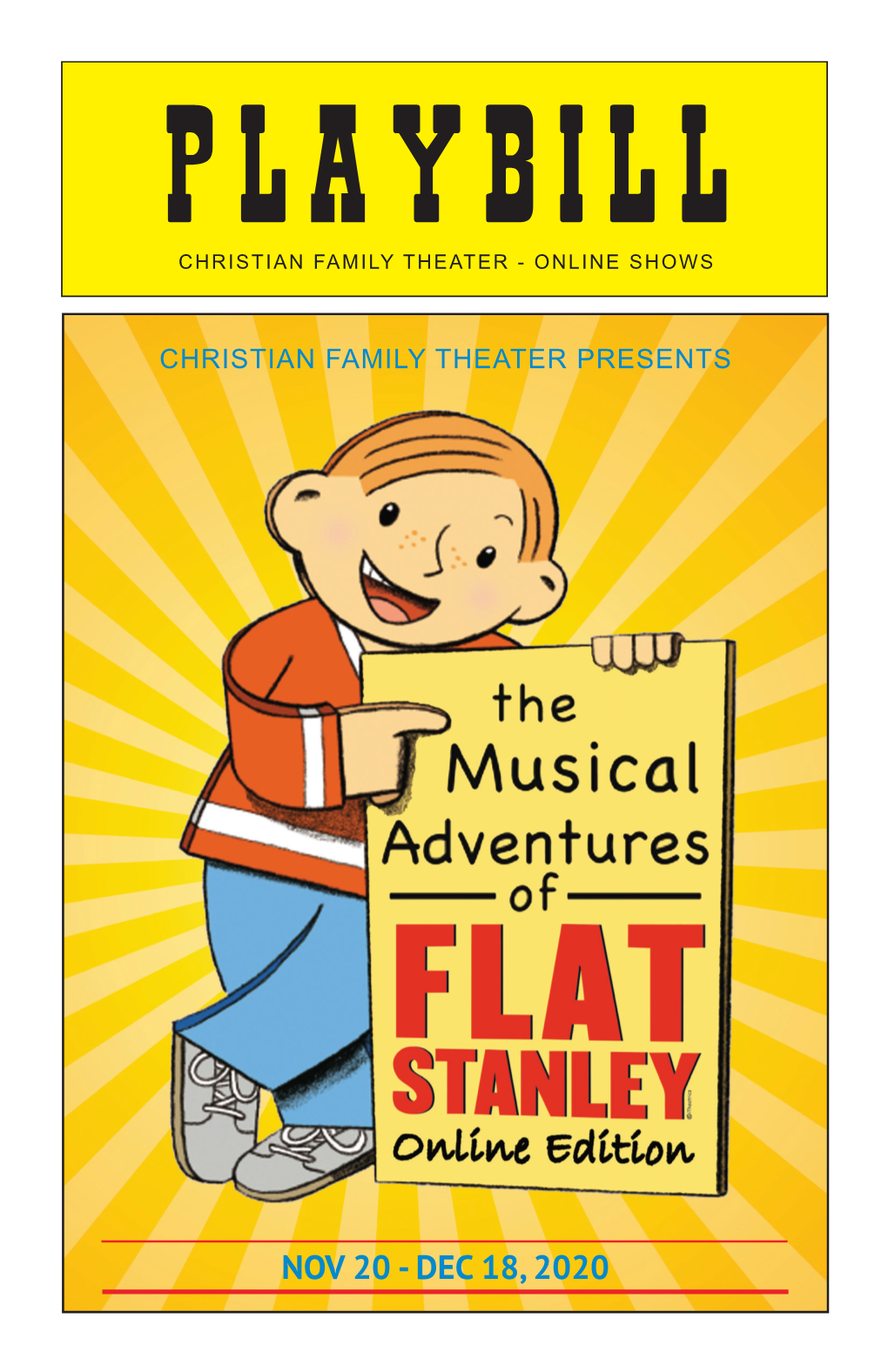 Playbill Christian Family Theater - Online Shows