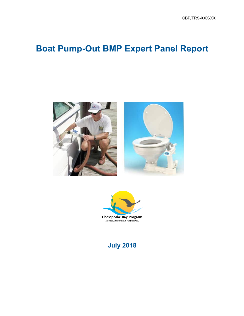 Boat Pump-Out BMP Expert Panel Report