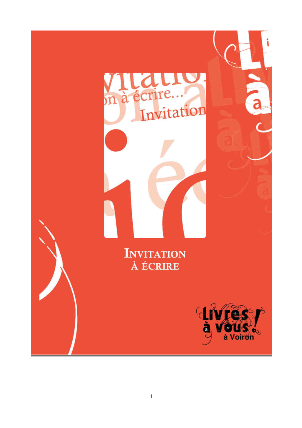 Invitationaecrire2011.Pdf