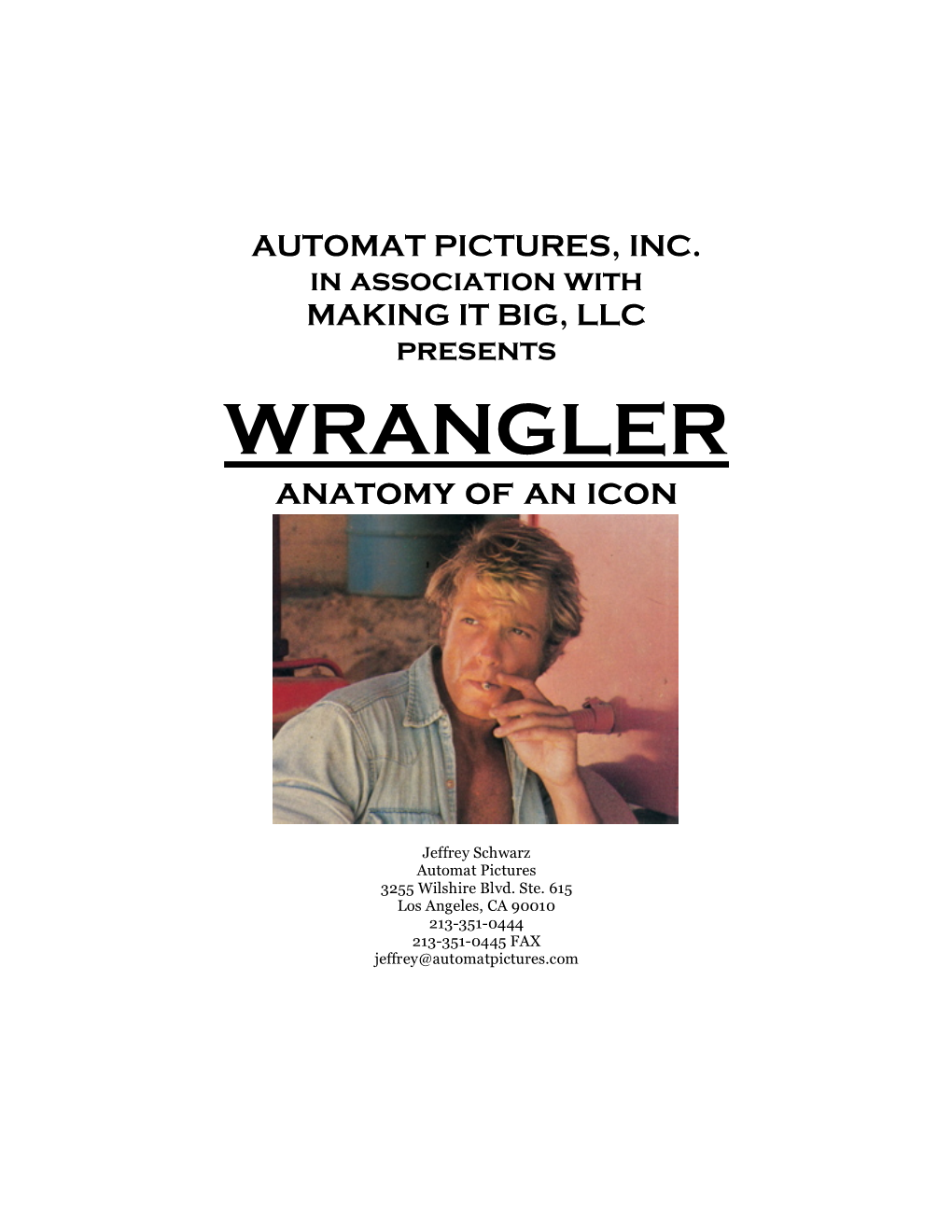 WRANGLER Anatomy of an Icon