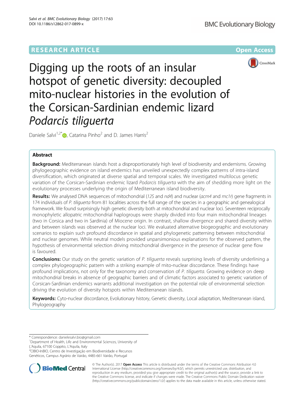 Digging up the Roots of an Insular Hotspot of Genetic Diversity