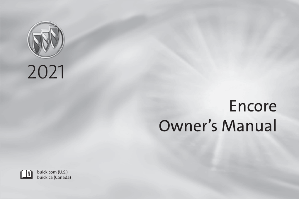 2021 Buick Encore Owner's Manual