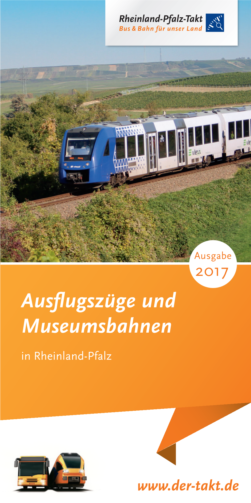 Ausflugszüge Und Museumsbahnen in Rheinland-Pfalz Übersicht