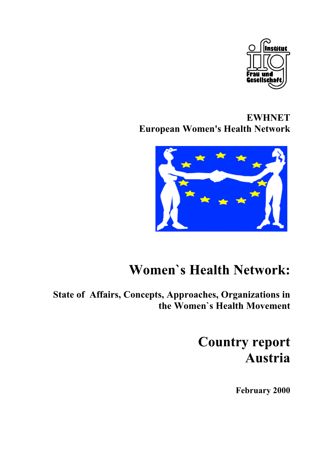 Women`S Health Network: Country Report Austria