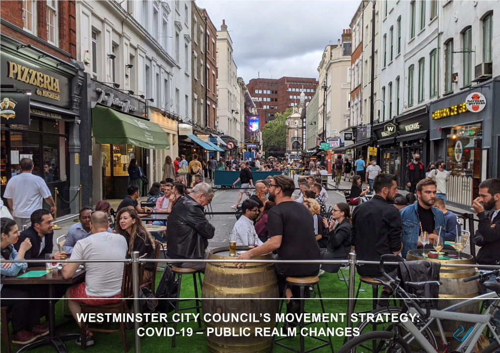 Westminster City Council's Movement Strategy: Covid