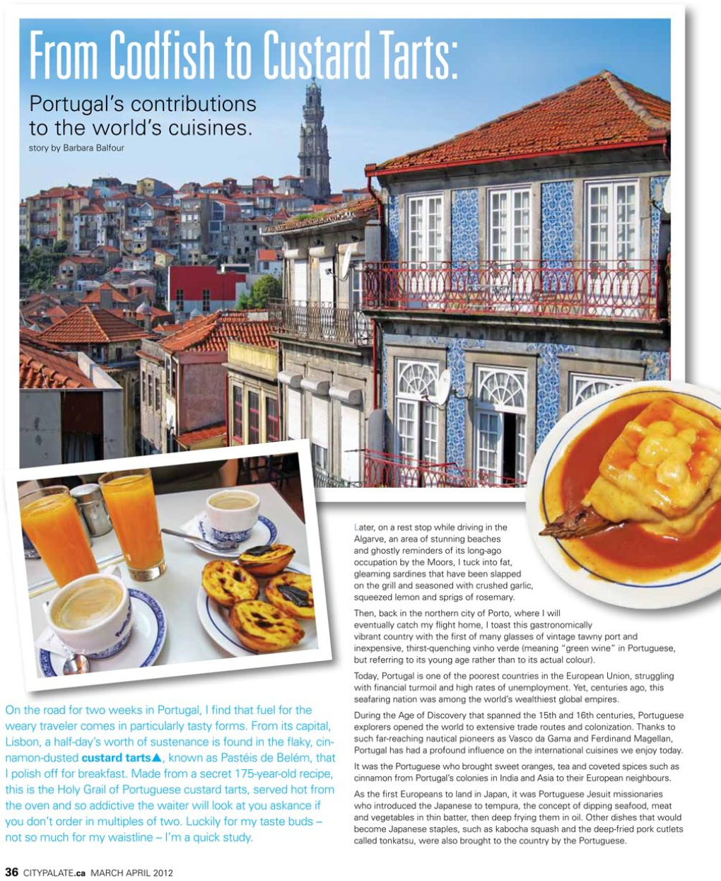 From Codfish to Custard Tarts: Portugal's
