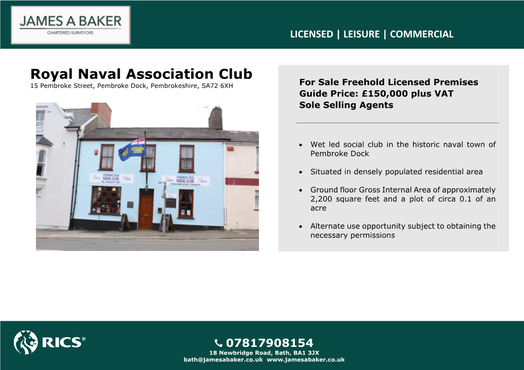 Royal Naval Association Club