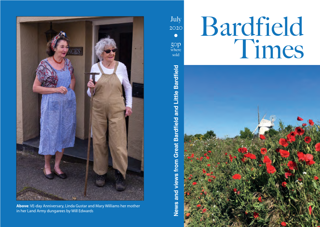 July 2020 • Bardfield 50P Where Sold Times