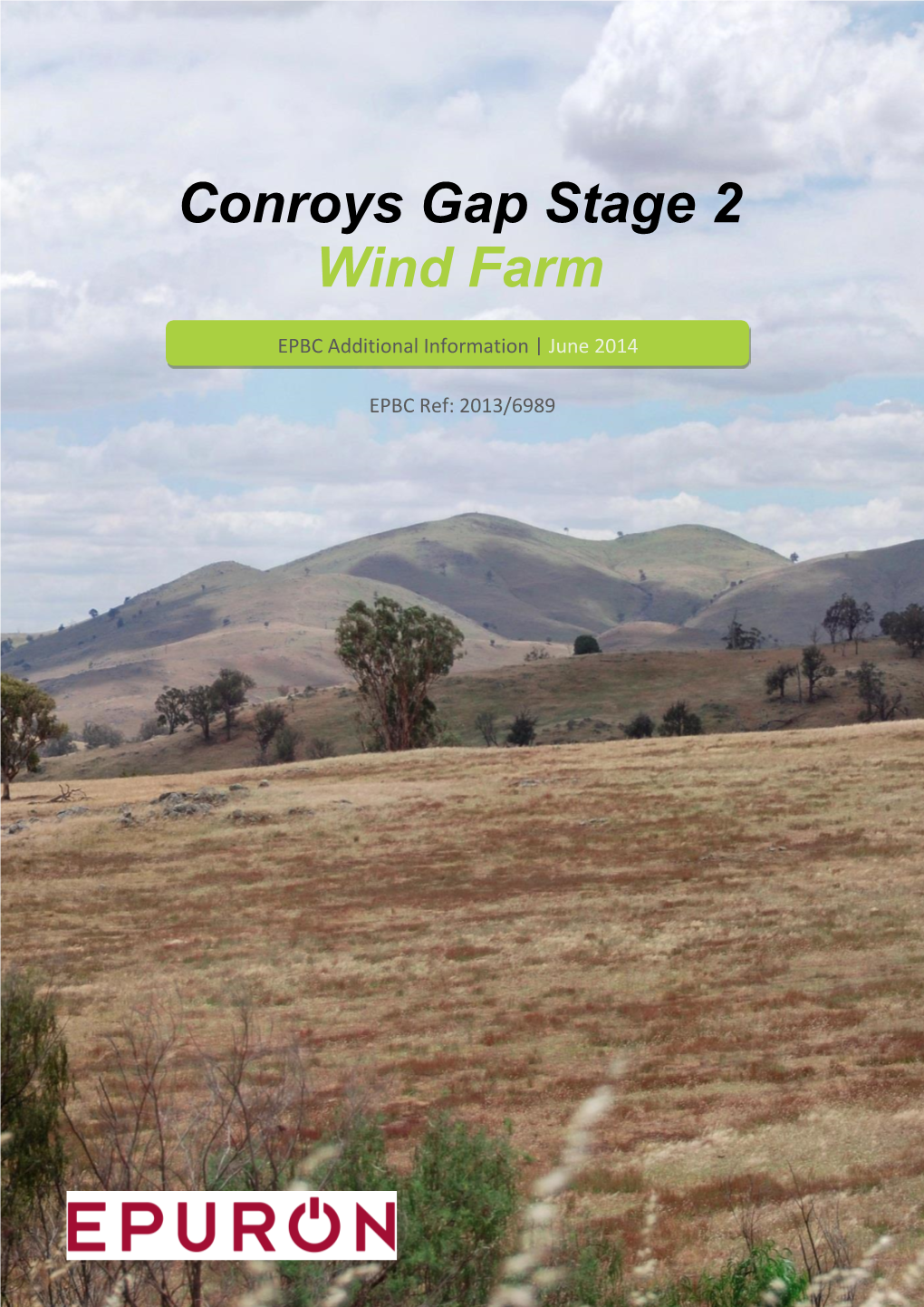 Conroys Gap Stage 2 Wind Farm