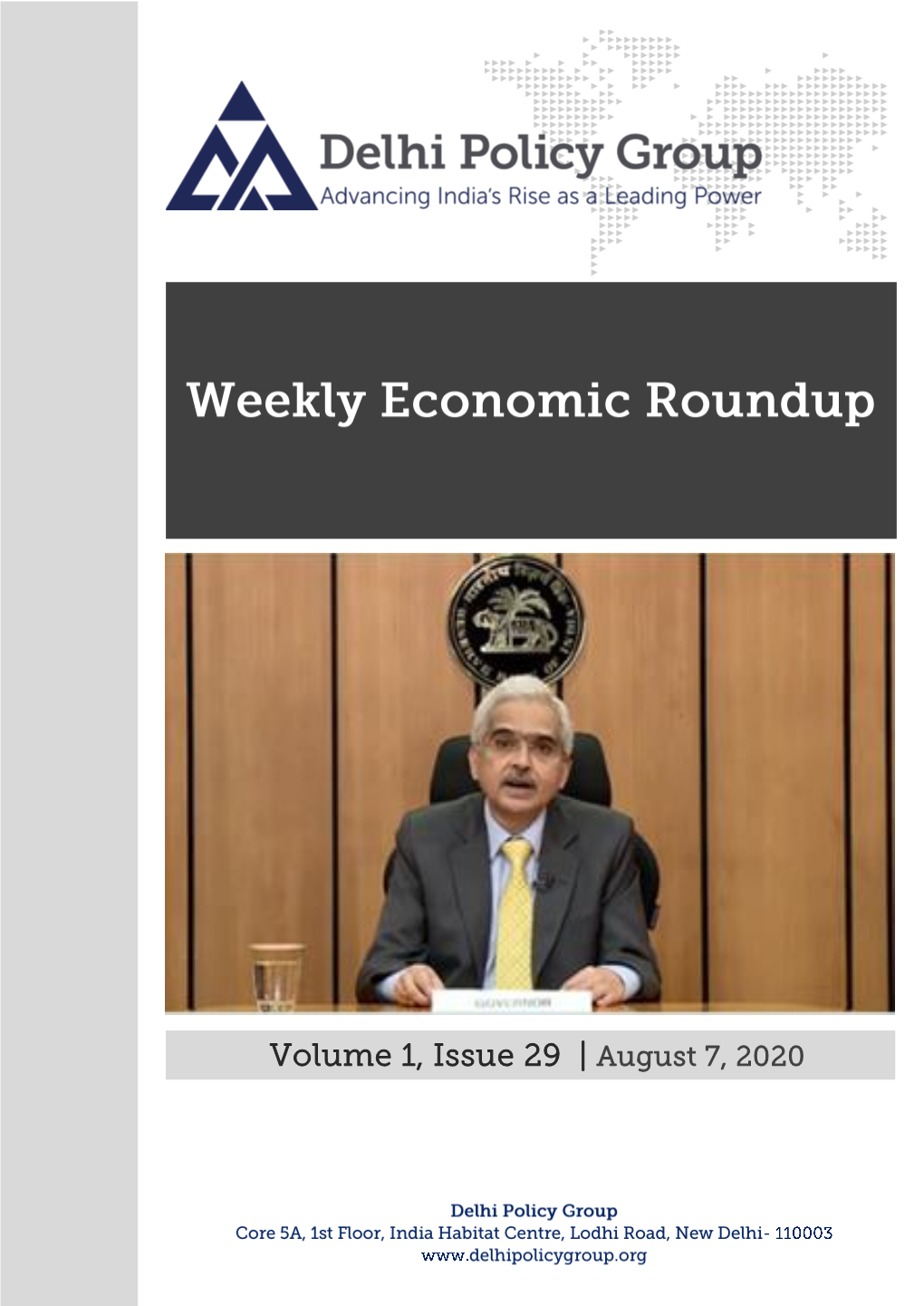 Volume 1, Issue 29 | August 7, 2020