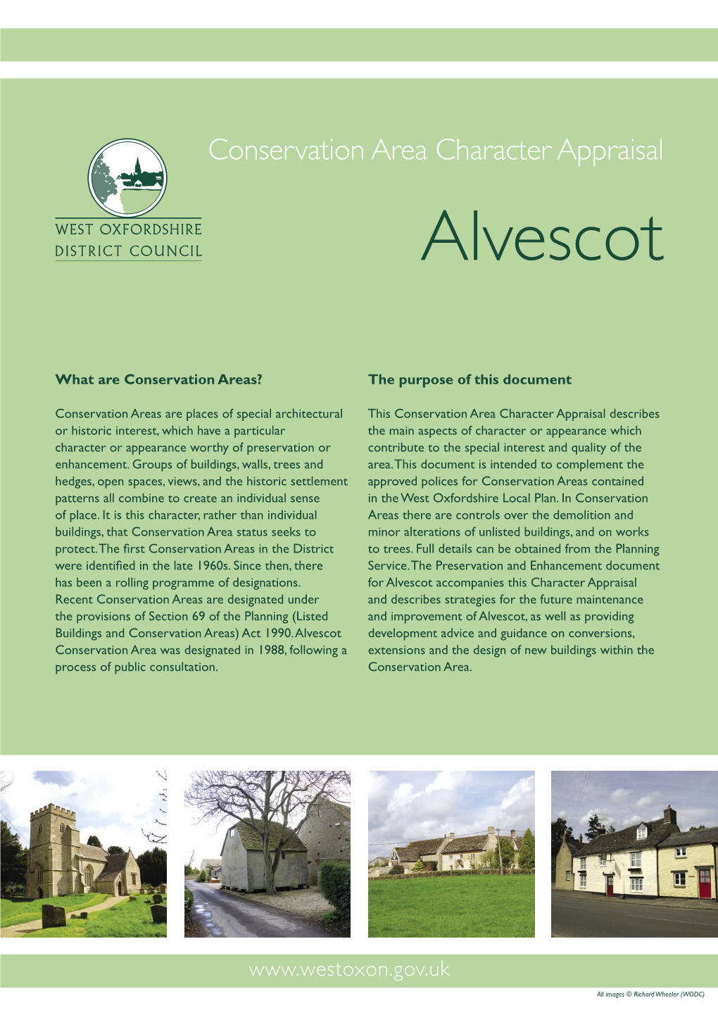 Alvescot Conservation Area Character Appraisal