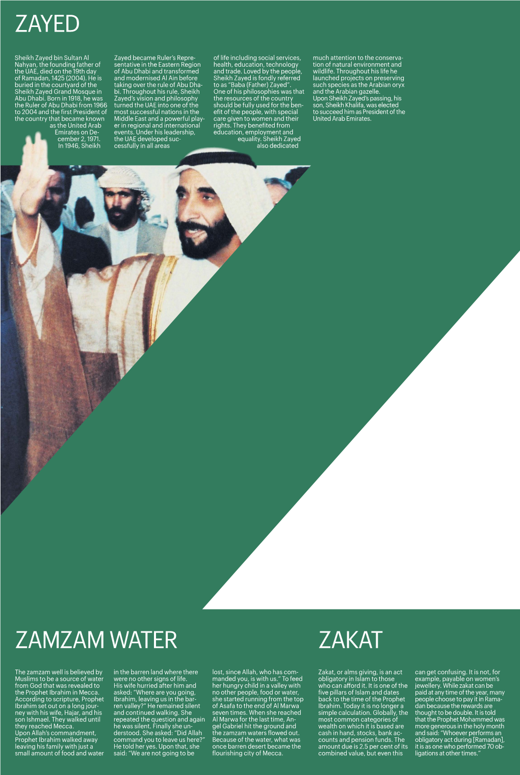 Zayed Zamzam Water Zakat