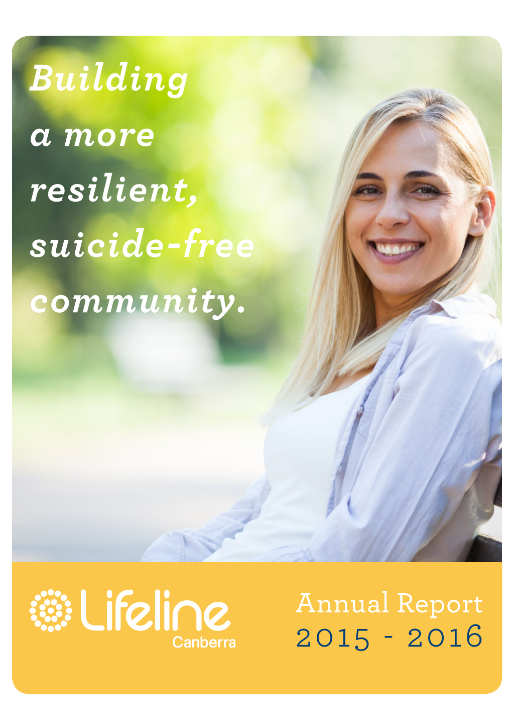 Building a More Resilient, Suicide-Free Community