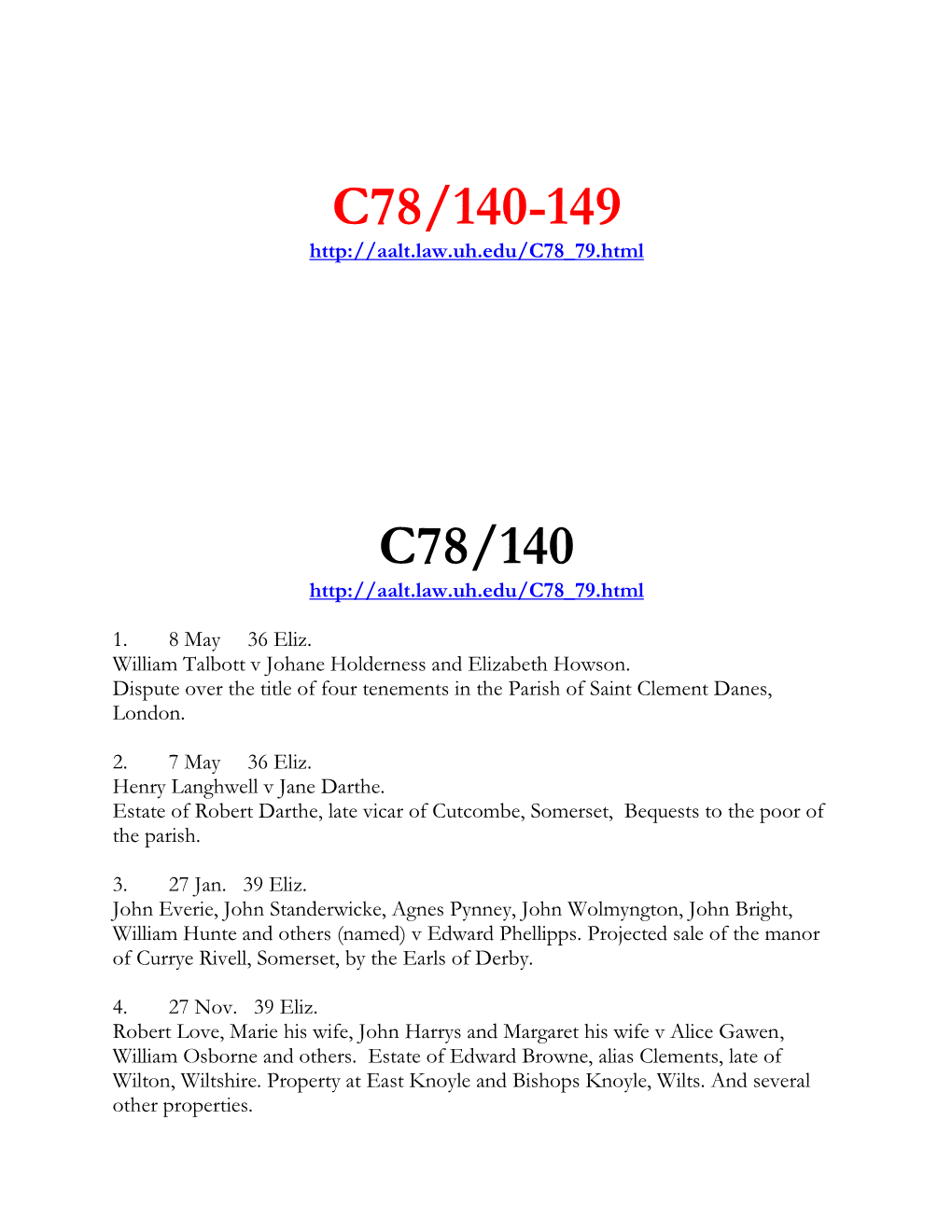 C78/140-149 C78/140