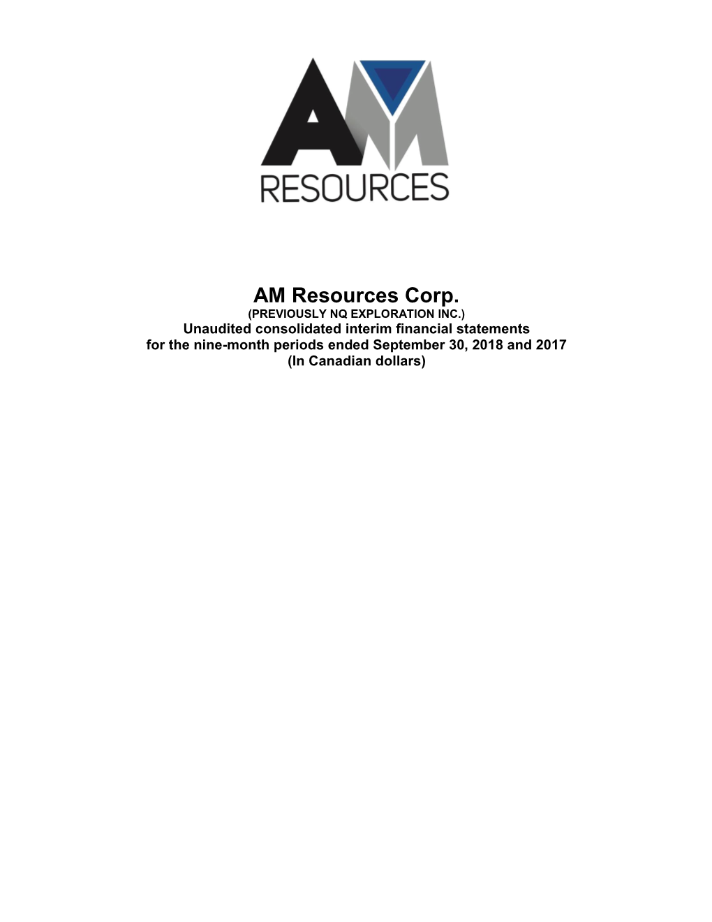 AM Resources Corp