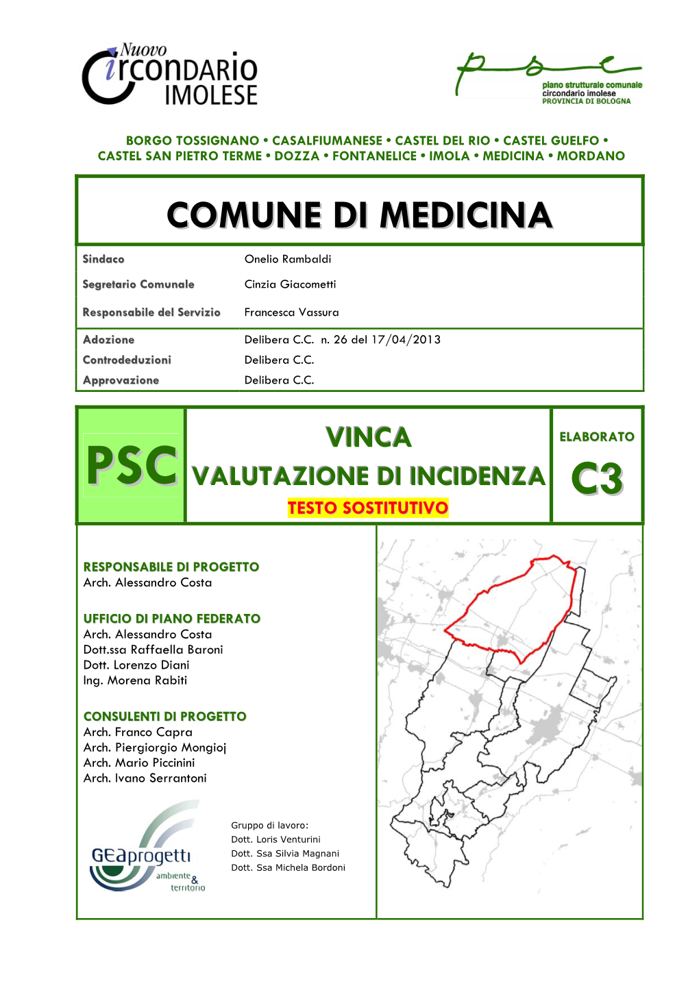 Comune Di Medicina Geom