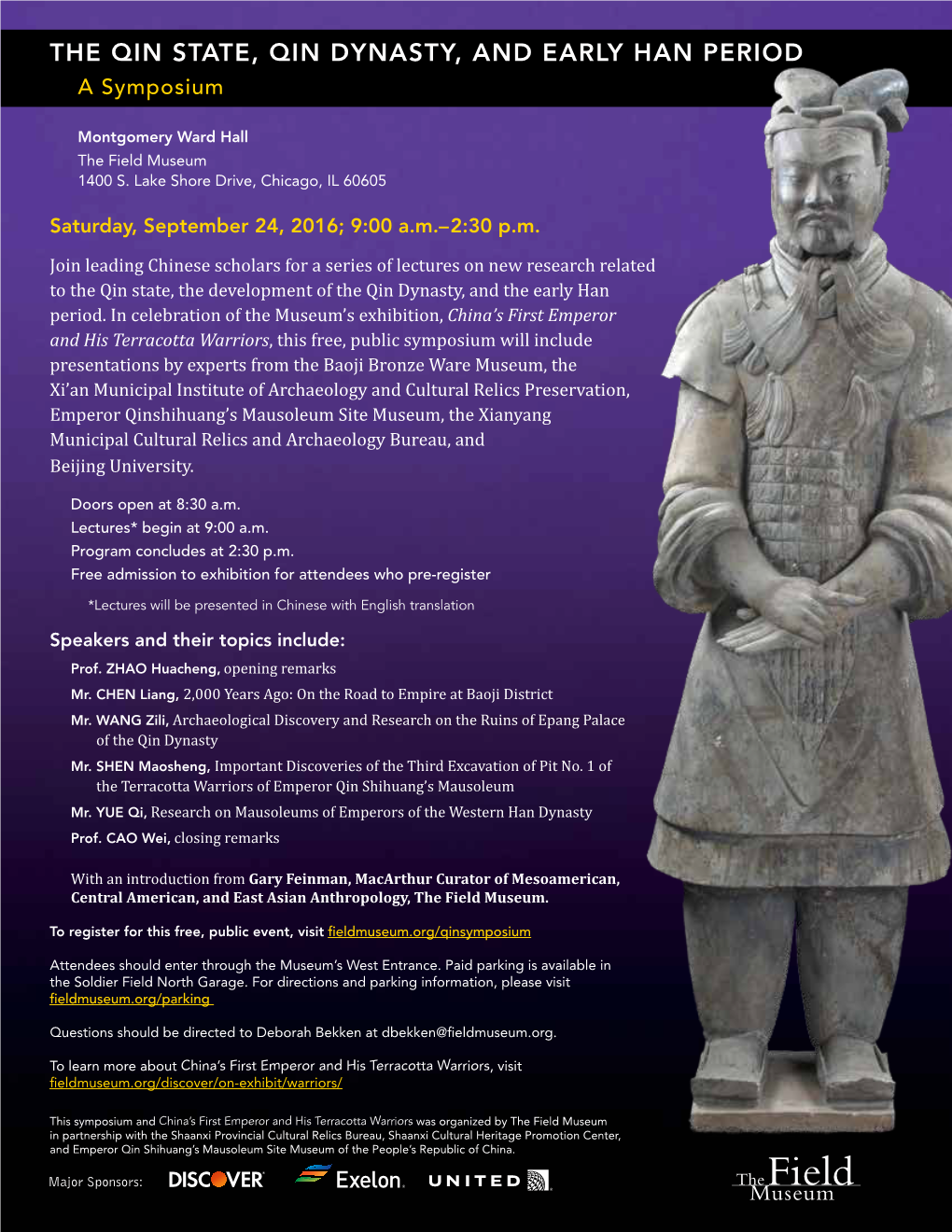 THE QIN STATE, QIN DYNASTY, and EARLY HAN PERIOD a Symposium