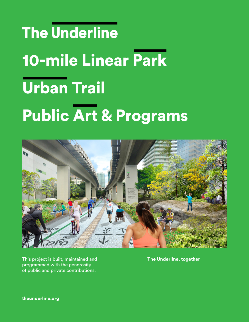 10-Mile Linear Park Urban Trail Public Art & Programs