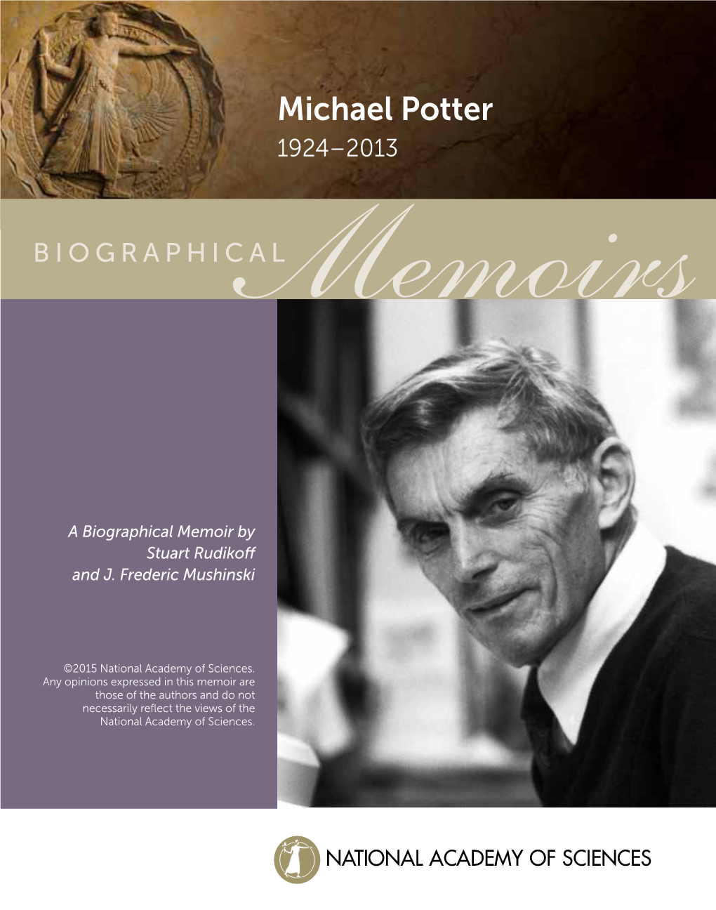 Michael Potter 1924–2013