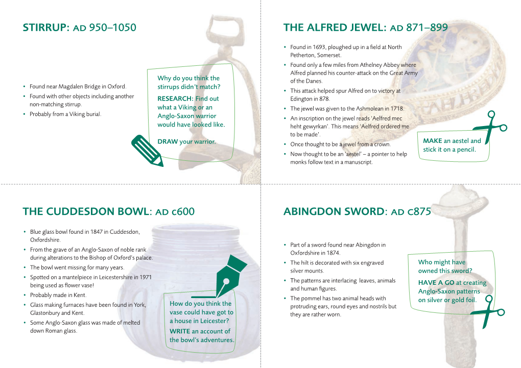 STIRRUP: 950–1050 the CUDDESDON BOWL: C600 THE