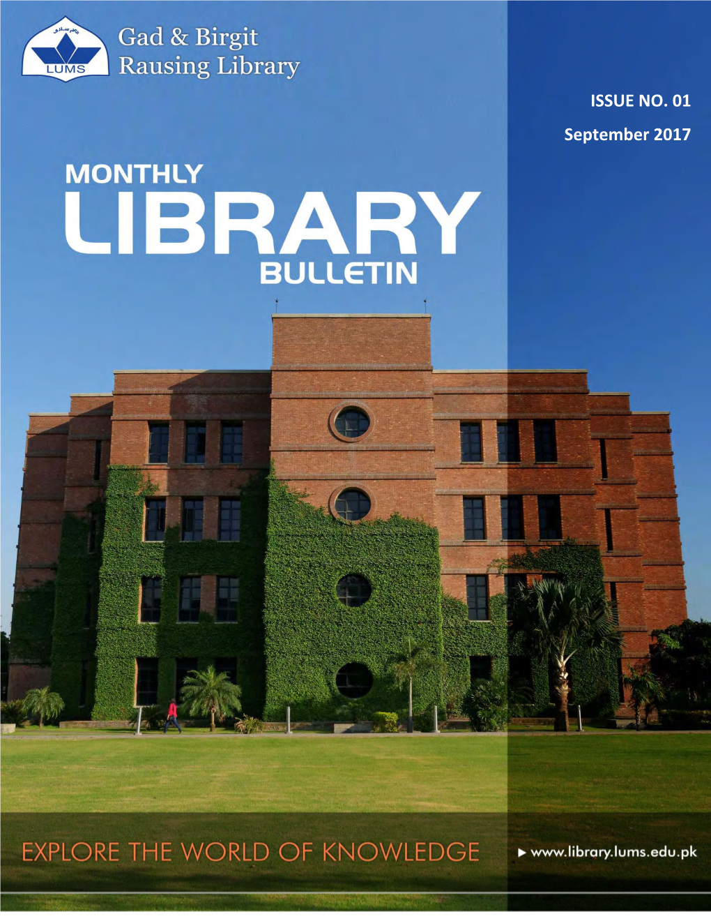 ISSUE NO. 01 September 2017