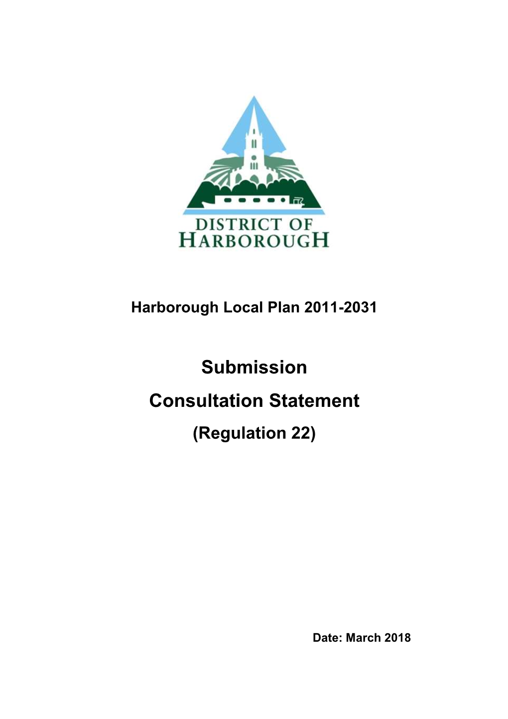 Submission Consultation Statement (Regulation 22)